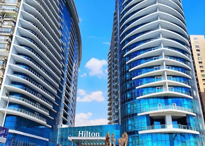 شقة فندقية بفندق هىلتون المعادي عالنيل Tower Resident Apartment غرفتان وثلاثة