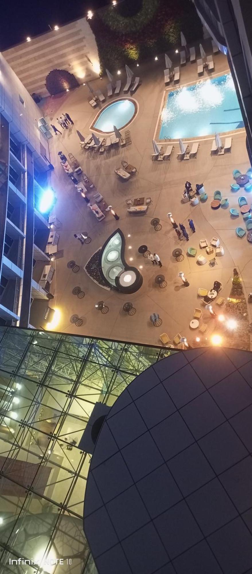 بفندق هىلتون المعادي عالنيل Tower Resident غرفتان وثلاثة Cairo